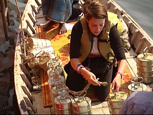 Brook Loads the Tins