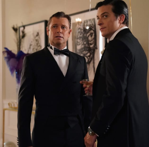 Blake and Stephen Scheming - Dynasty Season 2 Episode 1