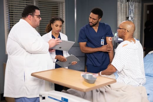 Hubby Wife treatment  - Grey's Anatomy Season 18 Episode 16