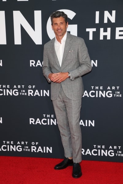 Patrick Dempsey attends the premiere of 20th Century Fox's "The Art Of Racing In The Rain" 