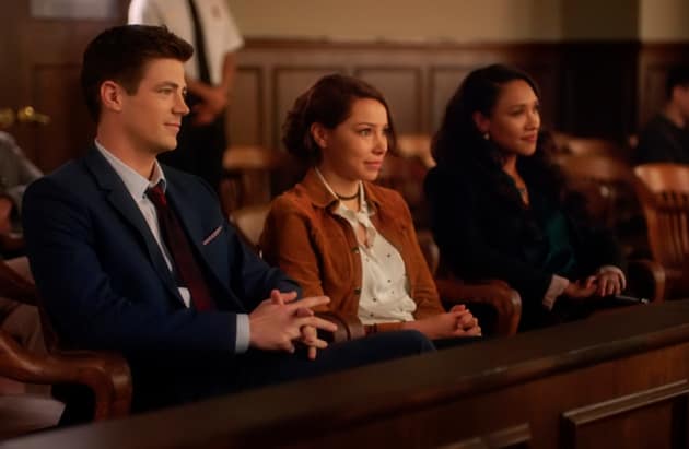 West Allen Family In Court - The Flash Season 5 Episode 10