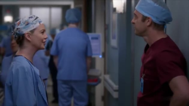 Grey's Anatomy Sneak Peek: Meredith Meets a Handsome New Doc! - TV Fanatic