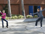 Mitchell and Claire Skate
