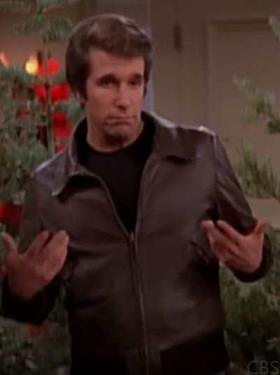 The Fonz Gets a Christmas Surprise - Happy Days