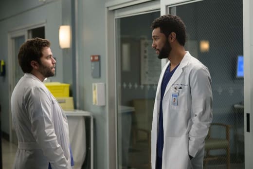 Winston and Levi - Grey's Anatomy Season 20 Episode 1