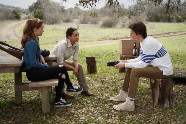 Teaching Gun Safety - Walker Season 1 Episode 9