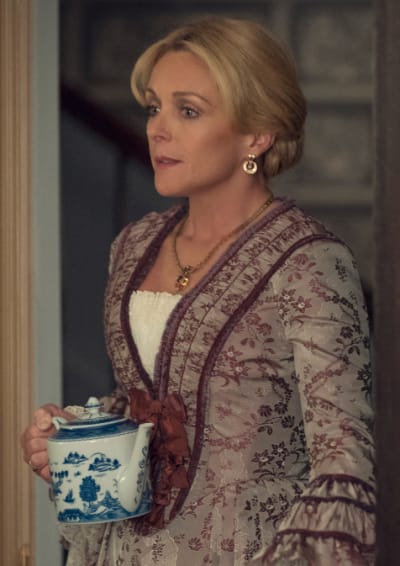 Mrs. Dickinson teapot Season 2 Episode 9
