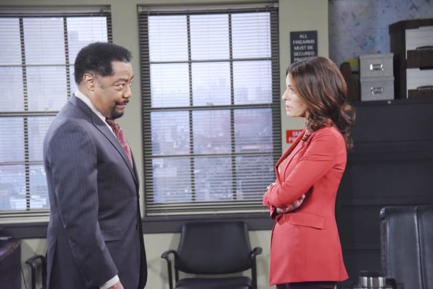 Abe Cajoles Hope - Days of Our Lives
