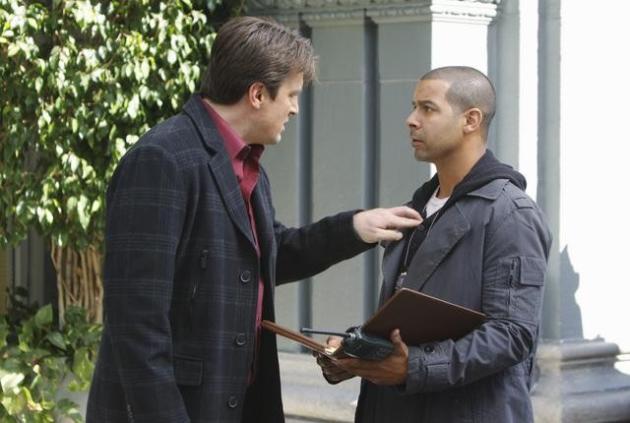 Rick Castle and Javier Esposito