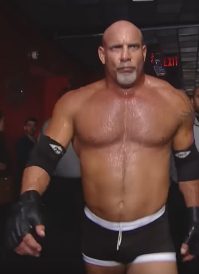 Goldberg is ready to wrestle