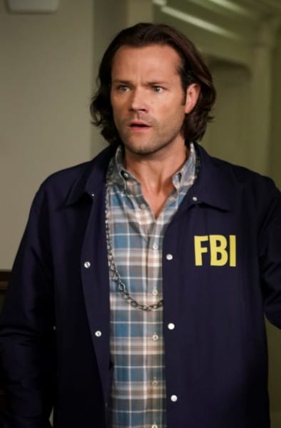 Sam with a Plan - Supernatural Season 15 Episode 2