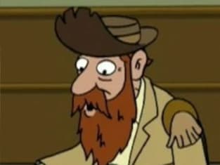 Old Man Waterfall takes the stand - Futurama Season 3 Episode 5