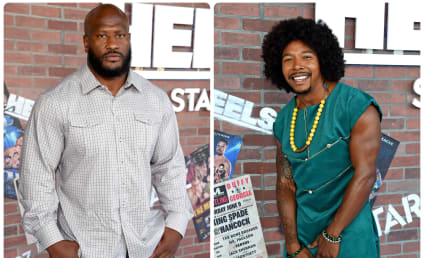 Heels Stars James Harrison and Allen Maldonado Talk Athleticism, Characters, and Tease Each Other Mercilously