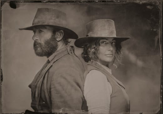 James and Margaret Back to Back - 1883