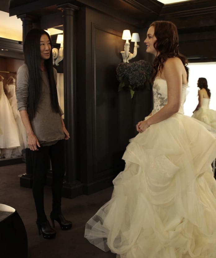 blair waldorf first wedding dress
