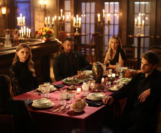 Family Dinner -- Legacies Season 4 Episode 15