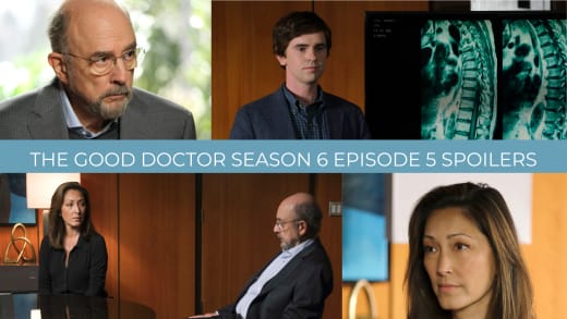 Spoilers for The Good Doctor Season 6 Episode 5 - The Good Doctor