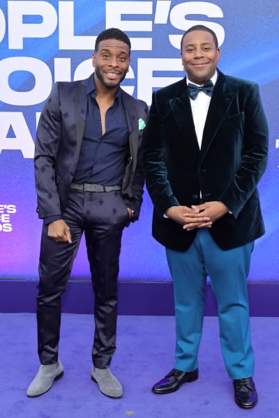 Kel Mitchell and Kenan Thompson attend the 2022 People's Choice Awards