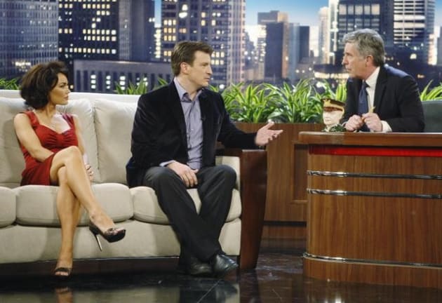 On a Talk Show