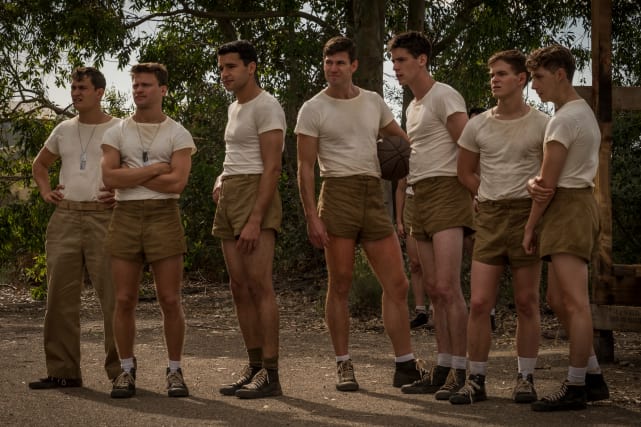 A group of soldiers