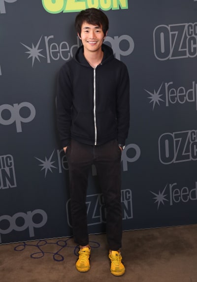 : Christopher Larkin poses during a photo call ahead of Oz Comic Con
