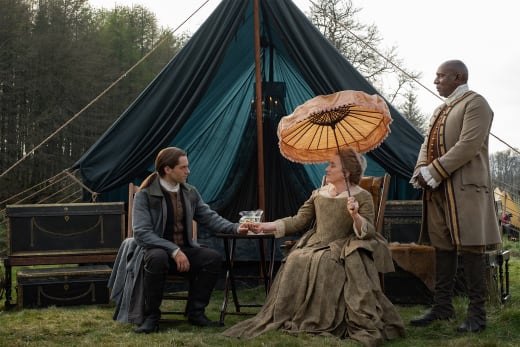 Roger and Jocasta Sit and Chat - Outlander