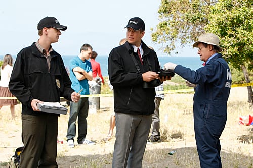 NCIS Team at the Crime Scene