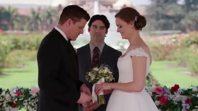 Bones Booth Brennan Wedding Video Tv Fanatic