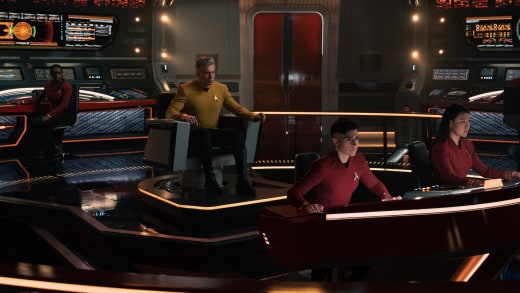 Bridge on Alert - Star Trek: Strange New Worlds Season 1 Episode 10