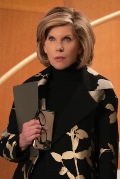 Diane upset - The Good Fight Season 4 Episode 7