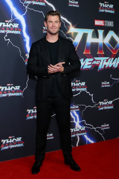 Chris Hemsworth attends the Sydney premiere of Thor: Love And Thunder