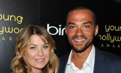 Ellen Pompeo Presents Young Hollywood Award to Jesse Williams