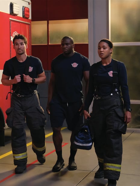 Travis Dean Vic Station 19 Season 3 Episode 1 TV Fanatic