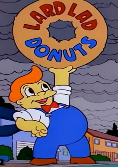 Lard Lad Donuts - The Simpsons