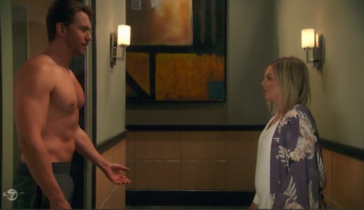 Shirtless Peter — General Hospital