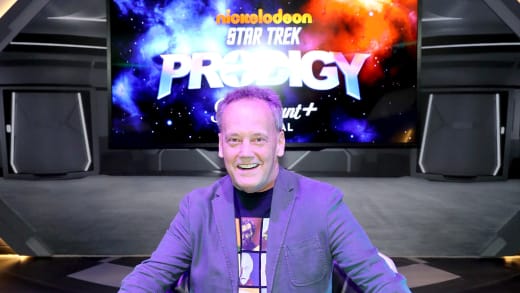 Dee Bradley Baker at NYCC 2021 - Star Trek: Prodigy