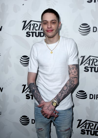 Pete Davidson at the “Big Time Adolescence” afterparty 