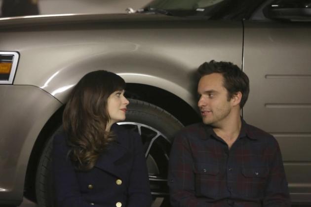 Jess & Nick in a Parking Space