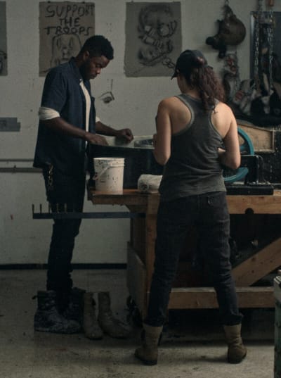 Veterans Making Paper