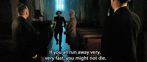 Crowley Enters Church