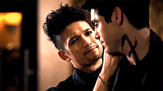 Magnus and Alec - Shadowhunters