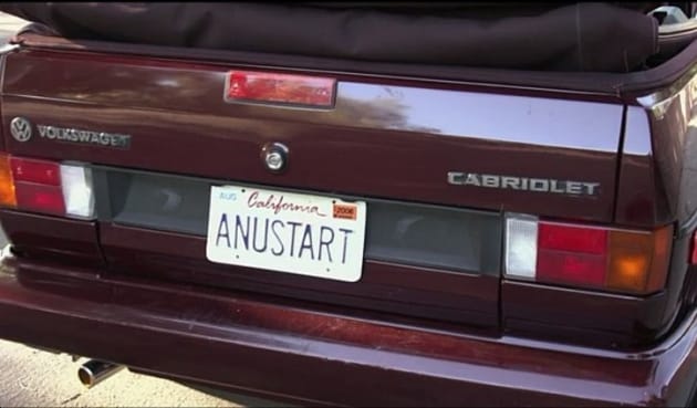 Tobias License Plate