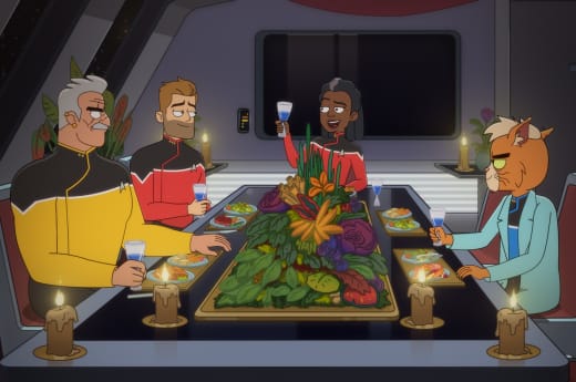 Dining with the Captain - Star Trek: Lower Decks Season 2 Episode 5