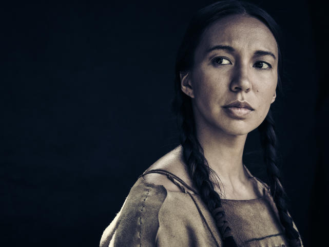 Elizabeth Frances as Prairie Flower