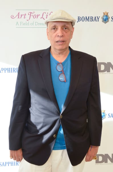 Walter Mosley Attends Art For Life Benefit