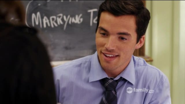 Ian Harding as Ezra Fitz -- Pretty Little Liars