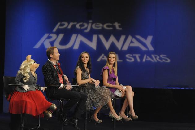 Miss Piggy on Project Runway