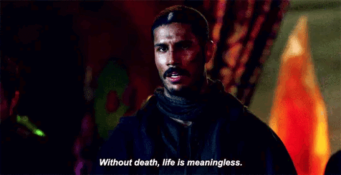 Gabriel vs. Russell - The 100 Season 6 Episode 12 - TV Fanatic