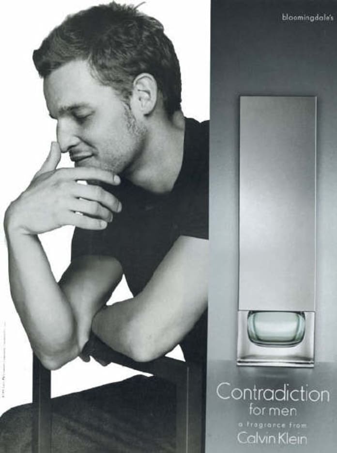 Justin chambers calvin klein clearance