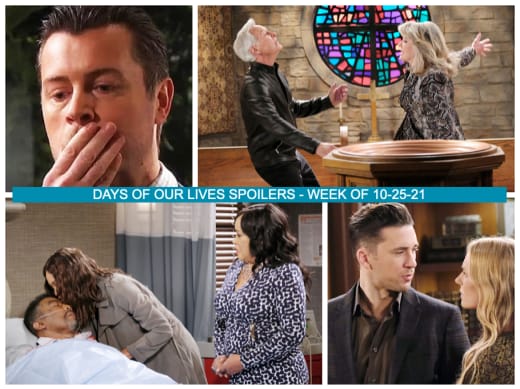 Spoiler Collage for the Week of 10-25-21 - Days of Our Lives